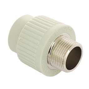 Муфта із зовнішнім різьбленням 25x3/4' ППР, FORMUL